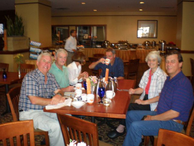 Bob Pierce Phil Taylor Val Taylor Chris White Hester Pierce Jon Agutter