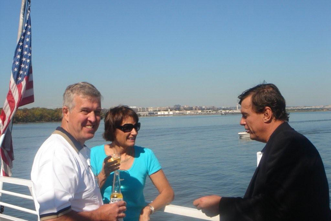 Brian & Ros Darling with Jon Agutter