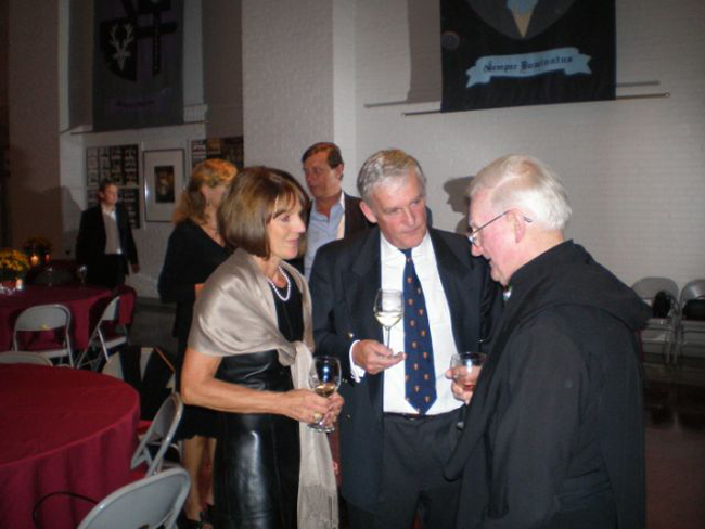 Val & Phil Taylor with Fr. Stephen