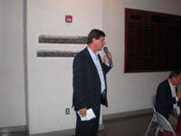 Jon Agutter representing the Association