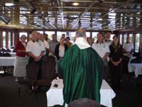 Mass on board the Spirit of Washington