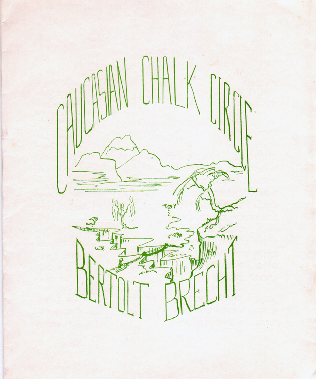Caucasian Chalk Circle Programme Cover